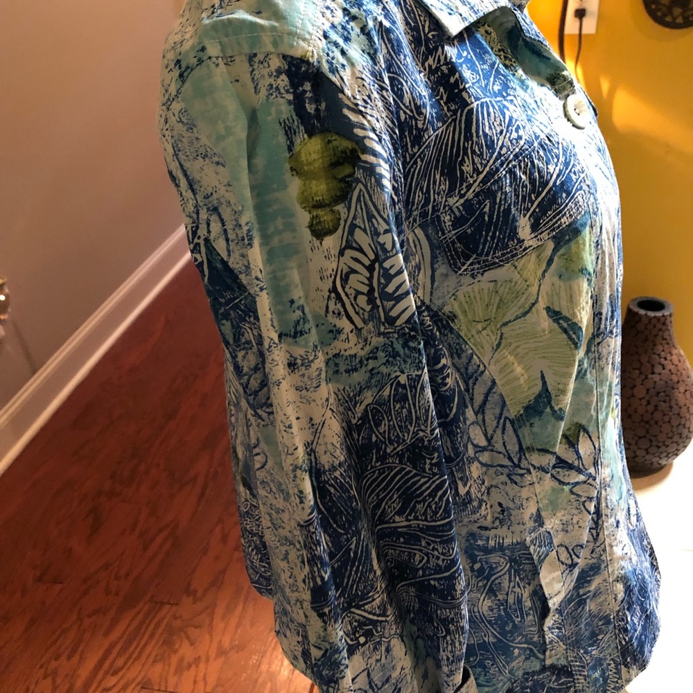 Chico’s multi-color jacket - Picture 3 of 5